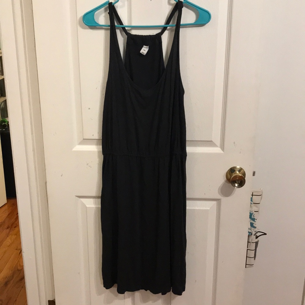 Grey old navy cotton dress